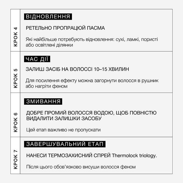 Холодне відновлення. Система інтенсивної реконструкції волосся BONDPLEX 2F triology 1780660994338 фото