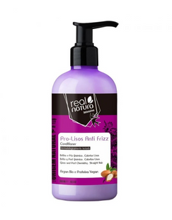Кондиціонер для блиску та гладкості Real Natura SEM SAL PRO-LISOS ANTI FRIZZ ARGAN 1869 фото