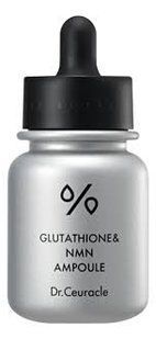 Освітлювальна антивікова сироватка з глутатіоном та NMN Dr.Ceuracle Glutathione & NMN Ampoule 30 мл 1775556317078 фото