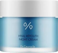 Зволожуючий нічний крем-маска з гіалуроновою кислотою Dr.Ceuracle Hyal Reyouth Night Cream 2936 фото