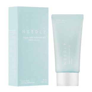 Зволожуючий сонцезахисний крем з рослинним скваланом Needly Vegan Mild Moisture Sun SPF 50+/ PA++++ 5843 фото