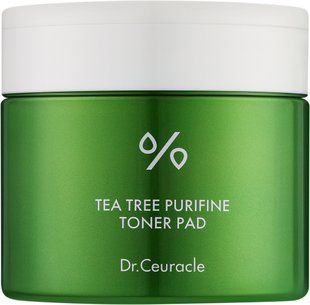 Тонізуючі пади з екстрактом чайного дерева Dr.Ceuracle Tea Tree Purifine Toner Pad 2548 фото