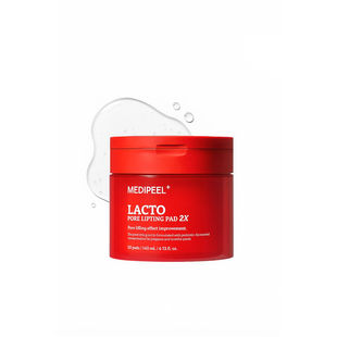 Пілінг-педи для догляду за порами MEDIPEEL Lacto Pore Lifting Pad 2x 8809941823684 фото