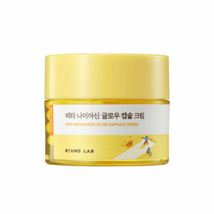 Освітлювальний крем з капсулами ROUND LAB Vita Niacinamide Glow Capsule Cream 1415 фото